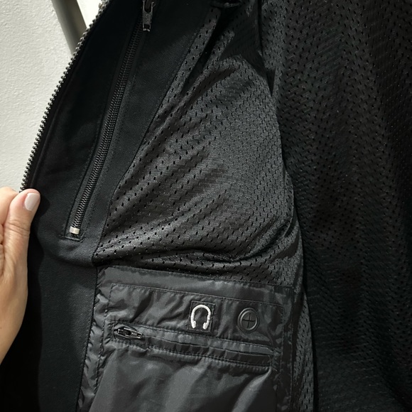 Harley Davidson Mens Hooded Waxed Riding Jacket - Picture 4 of 6